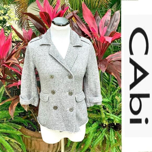 CAbi Double Breasted Sweater Jacket - Picture 1 of 11